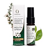 Cosana NZCAPE™30+ Propolis Halsspray mit Manuka Honig 400 MGO + aus Neuseeland & 100% Pur, Propolis Spray für Mund und Hals