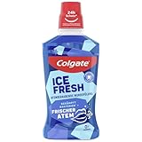 Colgate Mundspülung Ice Fresh 6x500 ml – für sofortige & anhaltende Frische – antibakterielle Mund- und Zahnreinigung ohne Alkohol** für optimalen Schutz