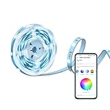 Tapo LED Strip 5M, Wifi LED Streifen, 16 Mio. Farben, dimmbar, APP Steuerung, schneidbar, kompatibel mit Amazon Alexa, Hey Google, kein Hub notwendig, energiesparend (Tapo L900-5)