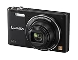 Panasonic LUMIX DMC-SZ10EG-K Style-Kompakt Digitalkamera (12x opt. Zoom, 2,7 Zoll LCD-Display um 180° schwenkbar,WiFi, HD-Videos, Bildstabilisator) schwarz