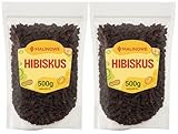 MALINOWE GETROCKNETE HIBISKUSBLÜTEN NATÜRLICH PREMIUM 2x500g