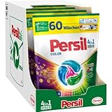 Persil 4in1 Color DISCS (4 x 60 Waschladungen), Waschmittel mit Tiefenrein Technologie, Colorwaschmittel für reine Wäsche und hygienische Frische für die Maschine