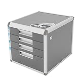 CLEADONG Premium Ablagebox, Durable Schubladenbox A4, Akten sortieren, Schubladenbox, für Ordnung am Schreibtisch, für Büro, Schule, Zuhause