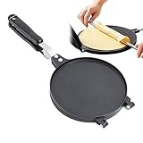 Waffeleisen - Waffelmaker Mit Antihaftbeschichtung | Aluminium-Druckguss-Waffelmacher | 38,5cm / 43cm Aluminium Waffel- & Sandwich Pfanne
