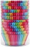 200 Stück Muffin Backformen Cupcake Wrapper Regenbogen Papier Fällen Liners Wrapper Muffinförmchen