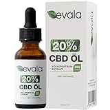 CBD Öl 20% - Vollspektrum & nachhaltige Herstellung - Laborgeprüft - Deutsche Qualität - 2000 mg Cannabidiol - 250 CBD Tropfen - Cannabidiol Tropfen aus CO2 Extraktion - CBD Oil - 10 ml Cannabisöl