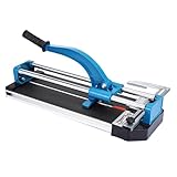 Fliesenschneider-Werkzeug, Präzisionshandbuch mit Doppelschiene, Wolframkarbid-Schneidrad für Werkstätten und Industriestandorte, 600 mm