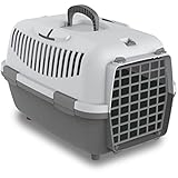 Nomade 1 Hundebox - Transportbox für kleine Hunde und Katzen - 48 x 32 x 32 cm - Kann bis zu 6 kg tragen. Robustes Polypropylen. Türen aus Kunststoff