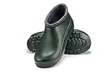 ESTRO Gummistiefel Gefüttert Herren Clogs - Regenstiefel Herren Winter Warm Gefütterte Gummistiefel Männer K042 (44 EU, Dunkelgrün)