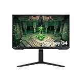 Samsung Odyssey G4B Gaming Monitor LS25BG400EU, 25 Zoll, IPS-Panel, Full HD-Auflösung, AMD FreeSync Premium, G-Sync kompatibel, 1 ms (G/G) Reaktionszeit, Bildwiederholrate 240 Hz, Schwarz