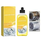 Washing Machine Waschmaschinenreiniger Flüssig,Waschmaschine Hygiene Reiniger Waschmaschinen Reiniger &Entkalker Maschinenreiniger Für Eine Hygienische Waschmaschine