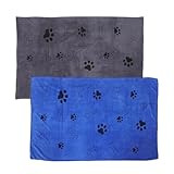 BESPORTBLE 2 Stück Absorptionshandtuch Absorptionshandtücher Schnelltrocknendes Haustierhandtuch