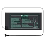 LUXBIRD Heizmatte Setzling Heizmatte Wärmematte Reptil Dragon Temperatur Heizkissen Amphibien Pet Mat IP67 Wasserdicht Wärmer Bett Matte 20,75'x10' LB-HM 21 EU Stecker