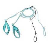 Dioche Elastisches Seil, Übungsband, Verbesserte Haltung, Multifunktionales Elastisches Wirbelsäulen-Workout-Trainingsband für Heim-Fitnessstudio