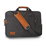 ESTARER umwandelbar Rucksack Laptoptasche Umhängetasche Messenger Bag 17/17,3 Zoll Multifunktions Tasche für Business/Schule/Reisen