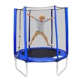 SICHENSH Outdoor Trampolin Ø 183 cm Kindertrampolin mit 100kg Zuladung Gartentrampoline für Kinder & Erwachsene Kindertrampolin Garten | EU Stock