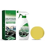 AutoInnenReiniger Innenraumreiniger (100ml) - Cockpit Reiniger pH neutral - porentiefe Reinheit für Kunststoff, Polster, Leder - Auto Innenraum, Cockpitpflege, Innenraumreiniger (100ML)