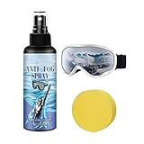Anti-Beschlag-Mittel für Schwimmbrillen – Anti-Beschlag-Spray, 100 ml, hydrophobe Flüssigkeit, Brillenlösung für Skifahren, Sport, Teenager, Mädchen, Jungen, Studenten