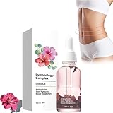 Lymphmassageöl, Lymphologie-Komplex-Körperöl, Anti-Cellulite-Straffungs-Schlankheitsessenz, Anti-Cellulite-Straffungs-Körperöl, natürliches Kräutermassageöl, ätherisches Körperöl (1 PC)