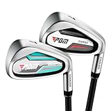 Golfschläger #5/6/7/8/9/P/S Golfeisen Herren Damen Edelstahl Rechtshänder Golfschläger Golfschläger Anfänger Übung Golfschläger (Damen, Stahl, #5)