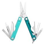 Leatherman Micra - Edelstahl-Multi-Tool für den Schlüsselanhänger, mit Federschere und 9 weiteren Utensilien für den täglichen Gebrauch, Parakeet