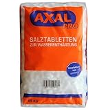 Axal Pro 25kg Salztabletten Regeneriersalz zur Wasserenthärtung