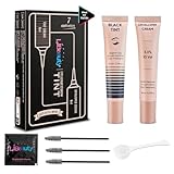 8ml Wimpernfarbe Schwarz, Libeauty Augenbrauen Und Wimpernfarbe, Wimpern Färben, Augenbrauenfarbe, Sanfte Formel, Vegan Und Tierversuchsfrei, Ergebnisse Im Salon Zu Hause