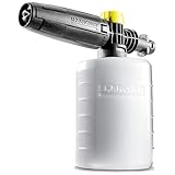 Kärcher FJ 6 Schaumdüse (Behältervolumen: 0,6 l, manuell regulierbarer Reinigungsmittelverbrauch, transparenter Behälter, kompatibel für alle Hochdruckreiniger K2 - K7)