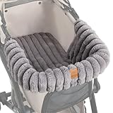 Generisch Hunde-Kinderwagen-Unterlage – -Kinderwagen Für Katzen | Doppelte -Kinderwagen, Hundewagen-Kinderwagen, Kätzchen-Spaziergang-Kühlmatte, 4, Faltbares Kätzchen Mit Aufbewahrungskorb