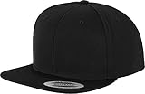 Flexfit Classic Snapback Cap: Hochwertiger Stil mit 80% Acryl und 20% Wolle für zeitlosen Komfort