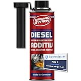 SYPRIN Original Diesel Additiv - Kraftstoffzusatz für Dieselmotoren Dieselsystem I Dieseladditiv Kraftstoffadditiv Injektoren Injektor - 250ml