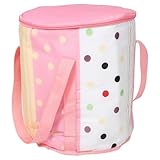 Cabilock Tragbarer Faltbarer Fußbadeeimer mit Wärmeisolierung und Aufbewahrungstasche für Zuhause Reisen und Camping für Entspannende Fußbäder und Einfache Handhabung