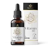 Vitamin B12 Tropfen - 50ml - 500 µg (Hochdosiert) - Alkoholfrei & Vegan - Premium Nahrungsergänzungsmittel