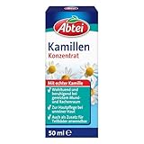 Abtei Kamillen Konzentrat - mit echter Kamille - vielseitig anwendbar - für Haut-, Haar- und Mundpflege, für Umschläge oder als Badezusatz - vegan - 1 x 50 ml