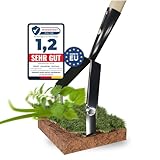 Gartenhacke, Bodenhacke, Unkrautentferner im Garten-Jäter als Unkrautvernichter und entfernter, Gartengerät, Garten Gadgets, Unkrautstecher