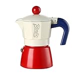 Bincoo Mokkakanne, Herdplatte, Espressokocher, 3 Espressotassen, italienischer Kaffeebereiter, klassischer Café-Perkolator-Maker für italienisches und kubanisches Café-Brauen