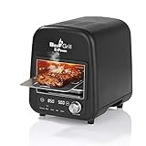 GOURMETmaxx Elektro Oberhitzegrill - Beef Maker | Elektrogrill mit LED-Display und Timer für Steaks, Filets etc. | Bis 850 °C für die perfekte Zubereitung von Fleisch [1600 Watt]