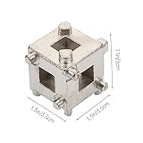 SOPOTUTU Bremskolbenrücksteller Cube Tool Verschleißfestes Bremsenrücksteller Werkzeug für Bremssattel Rückstellung bei Bremsbelag und Scheibenwechsel Autobremsen Reparatur