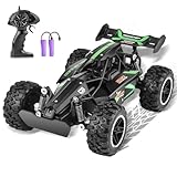 Yabtf Ferngesteuertes Auto, 2.4Ghz RC Auto, 1:18 20km/h RC Buggy, 40m Fernbedienung Offroad Spielzeugauto, Wiederaufladbares 2WD RC Car für Kinder ab 6 Jahre, G03063R