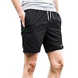 Generisch Herren Badehose Badeshorts Schnelltrocknend Boardshorts Sport Shorts Beachwear Kurze Hose Sommer Strandshorts Activewearshorts, Laufshorts für Workout, Bodybuilding, Fitnessstudio