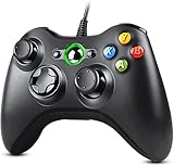 Zexrow Controller für Xbox 360, PC Controller Gamepad Joystick mit Kabel USB Controller für Xbox 360/Xbox 360 Slim/ PC Windows 7/8/10 / XP