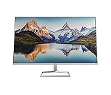 HP M32f Monitor - 31,5 Zoll Bildschirm, 75Hz, 7ms Reaktionszeit, VGA, 2xHDMI 1.4, AMD Freesync, silber/schwarz