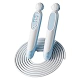 Intelligentes Springseil – Digitales gewichtetes Fitness-Springseil | Einstellbare Länge Training Speed Rope zur Verbesserung der körperlichen Koordination, Balance, Geschwindigkeit, Muskelkraft und