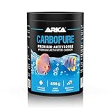 Aquarium Aktivkohle 1000 ml – für klares Wasser bei Trübung, Medikamentenresten & Farbstoffen – für Süß- & Meerwasser – säuregewaschen & dampfaktiviert – ARKA Carbopure