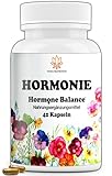 NEU: 19fach Komplex! VAVU® HORMONIE - 42 Hormone Balance Kapseln mit B6¹ für die Hormonregulierung - 19 Inhaltsstoffe wie MSM OPC B12 & Rotklee - ohne chemische PMS Kapseln - vegan - PROBIERGRÖSSE