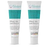 Parodont Zahnfleischpflege Gel 2 x 10ml – Antibakteriell & entzündungshemmend – Vegan, mit Schwarzkümmel, reduziert Zahnfleischbluten – Für Schwangere & Kinder geeignet – Dermatologisch getestet
