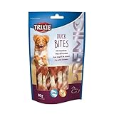 TRIXIE Hundeleckerli PREMIO Hunde-Durck Bites 80g - Premium Leckerlis für Hunde glutenfrei - ohne Getreide & Zucker, schmackhafte Belohnung für Training & Zuhause - 31592