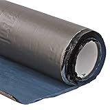 Alu KSK Dachbahn selbstklebend 5m² | Dachbahn | Dachfolie | für Flachdach, Gartenhaus Dach, Metalldachbahn, Gartenhäuser, Carport