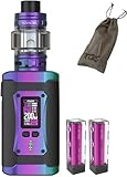 E Zigarette, Smok 230W MORPH 2 KIT mit 7,5 ml TFV18 Verdampfer Tank und 2 * wiederaufladbaren Batterien Starter Set, Ohne E-Liquid, Ohne Nikotin (Regenbogen)