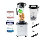 Hochleistungstandmixer (1.500W, 30.000 U/min 6 Programme, Touch Bedienung, inkl. 1L und 2L Behälter